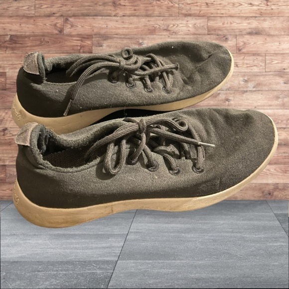 Allbirds Wool Runners Mens Size 10 Dark Gray - Picture 2 of 5